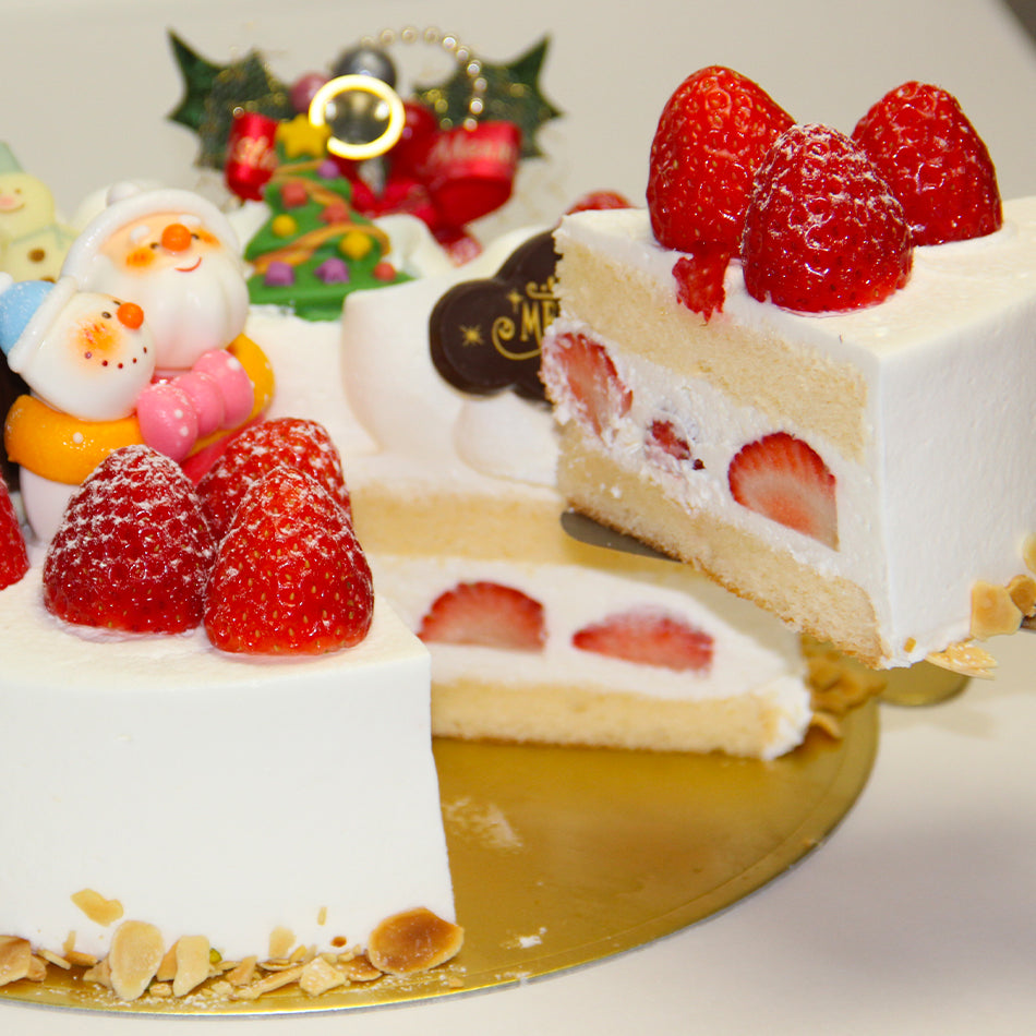 【11/1よりご予約開始】【クリスマス限定】苺の生クリームケーキ